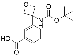 3-(3-((tert-Butoxycarbonyl)amino)oxetan-3-yl)benzoic acid
