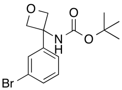 tert-Butyl (3-(3-bromophenyl)oxetan-3-yl)carbamate