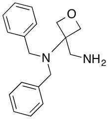 3-(aminomethyl)-N,N-dibenzyloxetan-3-amine