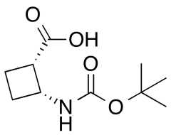 cis-2-{[(tert-butoxy)carbonyl]amino}cyclobutane-1-carboxylic acid