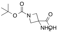 3-amino-1-[(tert-butoxy)carbonyl]azetidine-3-carboxylic acid