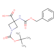 3-(((benzyloxy)carbonyl)amino)-1-(tert-butoxycarbonyl)azetidine-3-carboxylic acid