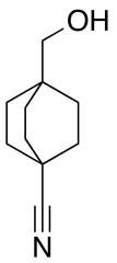 4-(hydroxymethyl)bicyclo[2.2.2]octane-1-carbonitrile