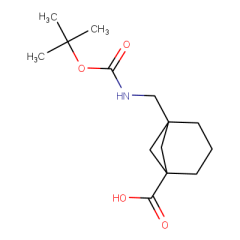 5-(((tert-butoxycarbonyl)amino)methyl)bicyclo[3.1.1]heptane-1-carboxylic acid
