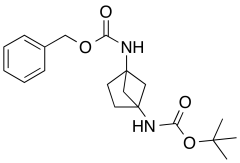 benzyl tert-butyl bicyclo[2.1.1]hexane-1,4-diyldicarbamate