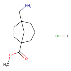 methyl 5-(aminomethyl)bicyclo[3.2.1]octane-1-carboxylate hydrochloride