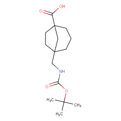 5-(((tert-butoxycarbonyl)amino)methyl)bicyclo[3.2.1]octane-1-carboxylic acid