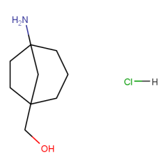 (5-aminobicyclo[3.2.1]octan-1-yl)methanol hydrochloride