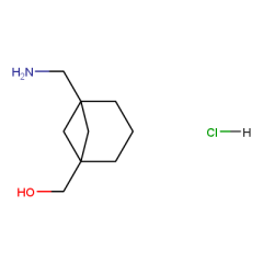 (5-(aminomethyl)bicyclo[3.1.1]heptan-1-yl)methanol hydrochloride