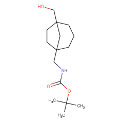 tert-butyl ((5-(hydroxymethyl)bicyclo[3.2.1]octan-1-yl)methyl)carbamate