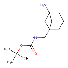 tert-butyl ((5-aminobicyclo[3.1.1]heptan-1-yl)methyl)carbamate