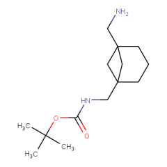 tert-butyl ((5-(aminomethyl)bicyclo[3.1.1]heptan-1-yl)methyl)carbamate