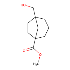 methyl 5-(hydroxymethyl)bicyclo[3.2.1]octane-1-carboxylate