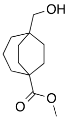 methyl 5-(hydroxymethyl)bicyclo[3.2.2]nonane-1-carboxylate