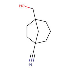 5-(hydroxymethyl)bicyclo[3.2.1]octane-1-carbonitrile