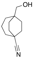 5-(hydroxymethyl)bicyclo[3.2.2]nonane-1-carbonitrile
