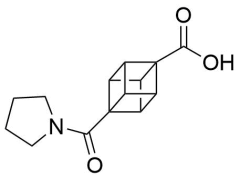 4-(pyrrolidine-1-carbonyl)cubane-1-carboxylic acid