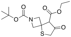 2-(tert-butyl) 8-ethyl 7-oxo-5-thia-2-azaspiro[3.4]octane-2,8-dicarboxylate