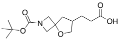 3-(2-(tert-butoxycarbonyl)-5-oxa-2-azaspiro[3.4]octan-7-yl)propanoic acid