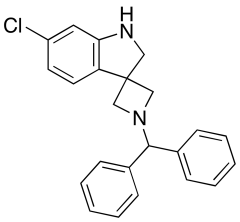 1-benzhydryl-6'-chlorospiro[azetidine-3,3'-indoline]