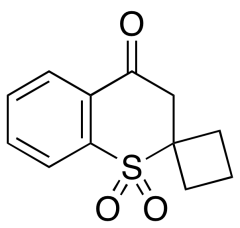 spiro[cyclobutane-1,2'-thiochroman]-4'-one 1',1'-dioxide