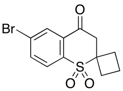 6'-bromospiro[cyclobutane-1,2'-thiochroman]-4'-one 1',1'-dioxide