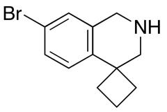 7'-bromo-2',3'-dihydro-1'H-spiro[cyclobutane-1,4'-isoquinoline]