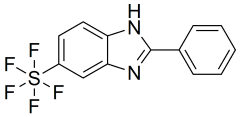 2-Phenyl-5-(pentafluorosulfanyl)-1H-benzoimidazole