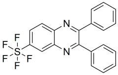 2,3-Diphenyl-6-(pentafluorosulfanyl)quinoxaline