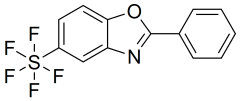 2-Phenyl-5-(pentafluorosulfanyl)benzooxazole