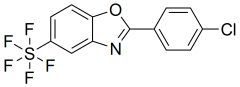 2-(4-Chlorophenyl)-5-(pentafluorosulfanyl)benzooxazole