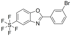 2-(3-Bromophenyl)-5-(pentafluorosulfanyl)benzooxazole