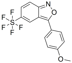 3-(4-Methoxyphenyl)-5-(pentafluorosulfanyl)benzo[c]isoxazole