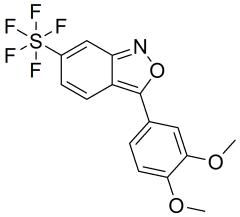 3-(3,4-Dimethoxyphenyl)-6-(pentafluorosulfanyl)benzo[c]isoxazole