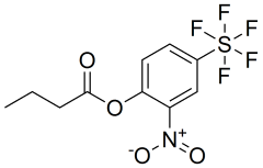 Ethyl (2-nitro-4-(pentafluorosulfanyl)phenyl) acetate
