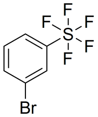 3-pentafluorosulfanyl-1-bromo-benzene