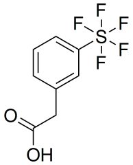 3-(pentafluorosulfanyl)phenylacetic acid