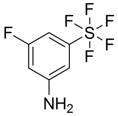 3-Fluoro-5-(pentafluorosulfanyl)aniline