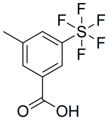 3-Methyl-5-(pentafluorosulfanyl)benzoic acid