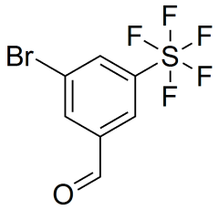 3-Bromo-5-(pentafluorosulfanyl)benzaldehyde