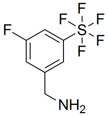 3-Fluoro-5-(pentafluorosulfanyl)benzylamine