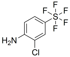 1-amino-2-chloro-4-pentafluorosulfanylbenzene