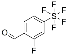 2-Fluoro-4-(pentafluorosulfanyl)benzaldehyde