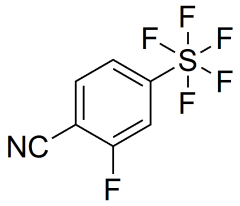 2-Fluoro-4-(pentafluorosulfanyl)benzonitrile
