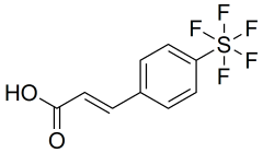 4-(pentafluorosulfanyl)cinnamic acid