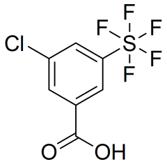 3-Chloro-5-(pentafluorosulfanyl)benzoic acid