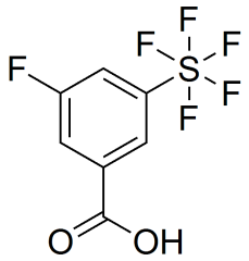 3-Fluoro-5-(pentafluorosulfanyl)benzoic acid