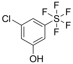 3-Chloro-5-(pentafluorosulfanyl)phenol