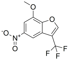 7-methoxy-5-nitro-3-(trifluoromethyl)benzofuran