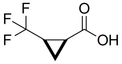 (+/-)-cis-2-(trifluoromethyl)cyclopropanecarboxylic acid